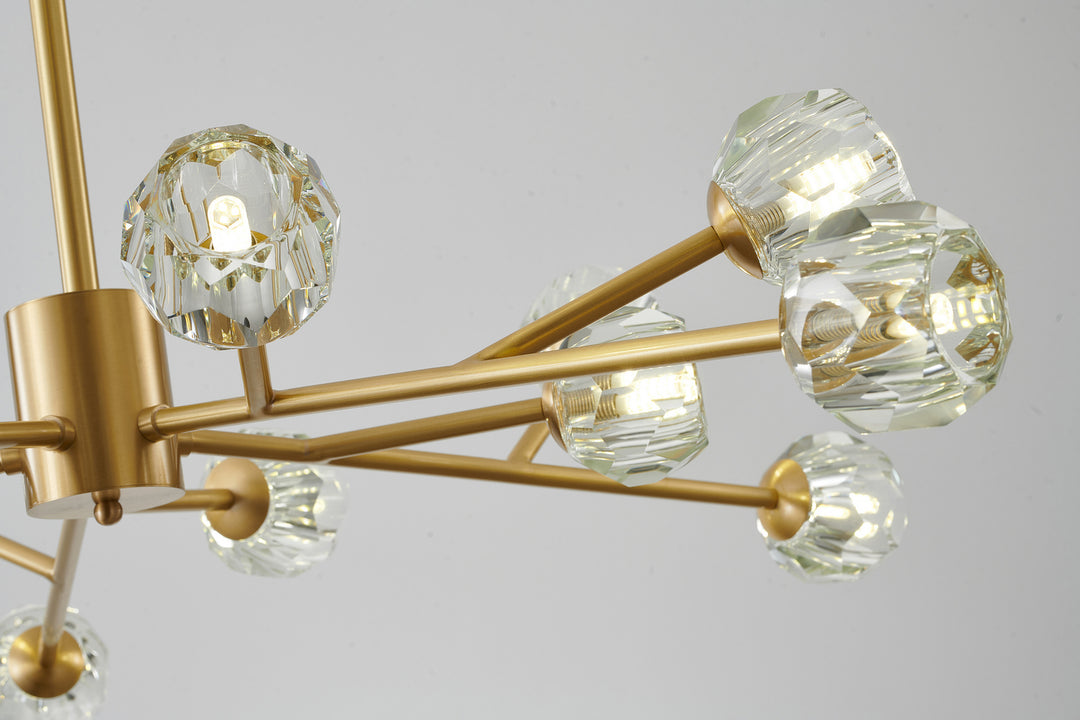 FT76C40BR 15 Light Chandelier