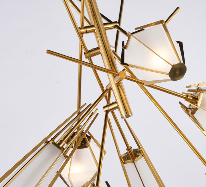 GA43C35G Seven Light Chandelier