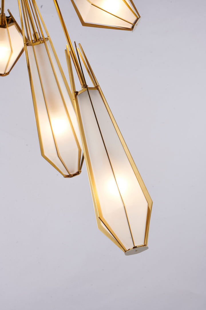 GA43C35G Seven Light Chandelier