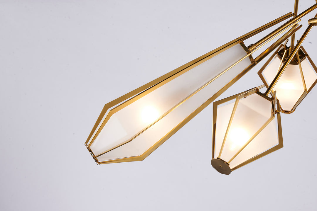GA43C35G Seven Light Chandelier