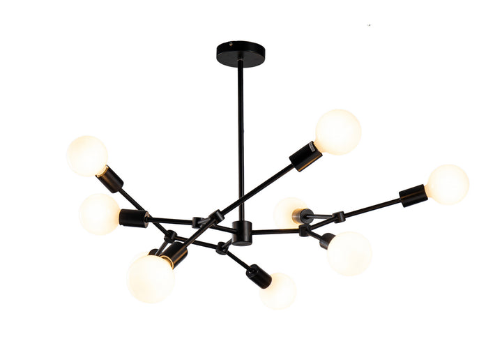 GL329C30B Nine Light Chandelier