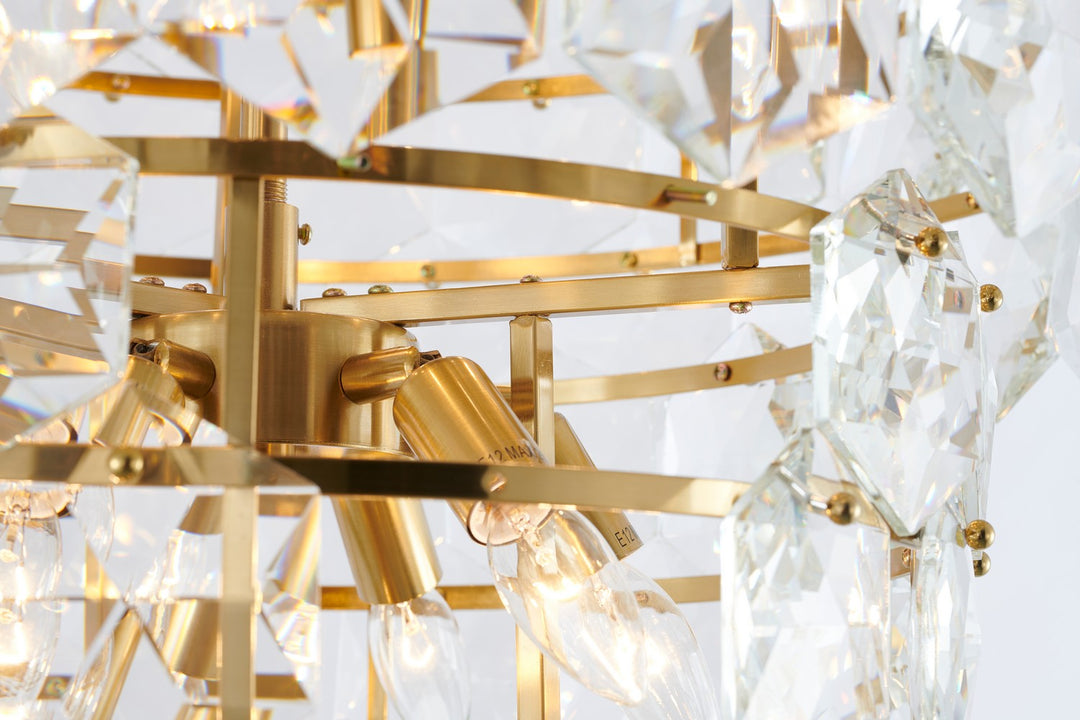 GL340C24BR-1 28 Light Chandelier