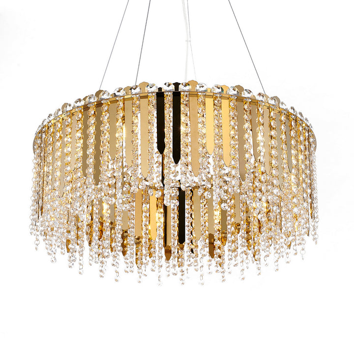 GL402C24G 12 Light Chandelier