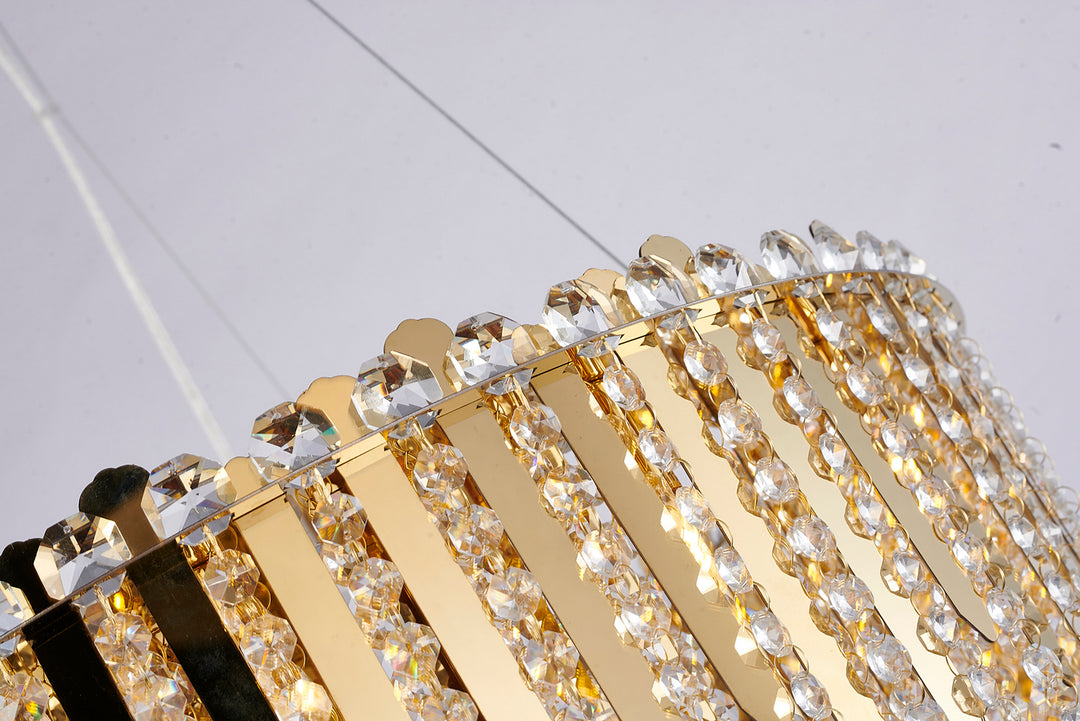 GL402C24G 12 Light Chandelier