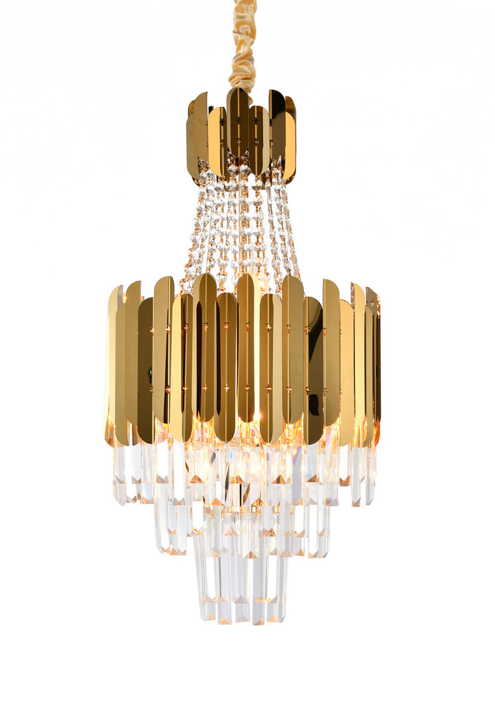 GL405C16G Eight Light Chandelier