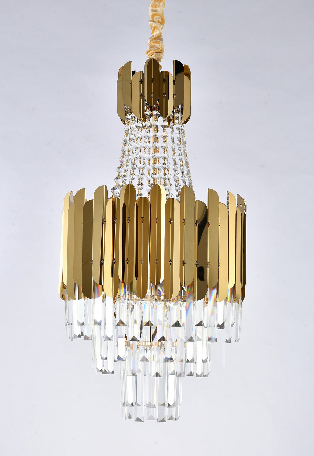 GL405C16G Eight Light Chandelier