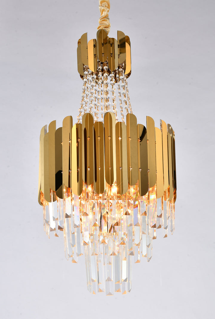 GL405C16G Eight Light Chandelier