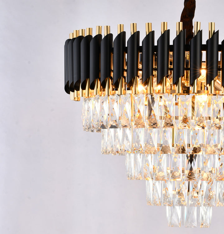 GL411C24B 12 Light Chandelier