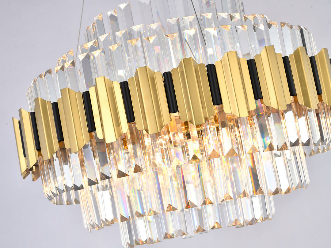 GL417C24G 15 Light Chandelier