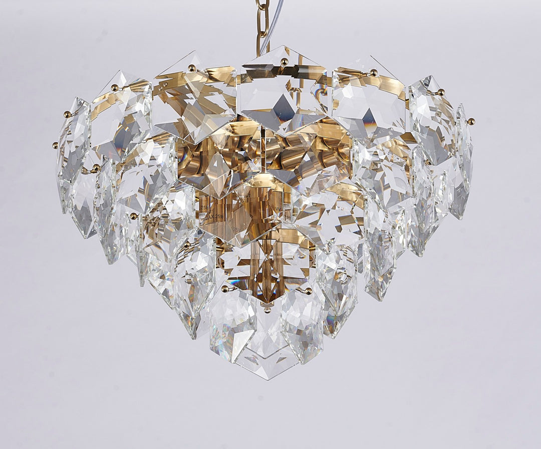 GL432C20BR Nine Light Chandelier