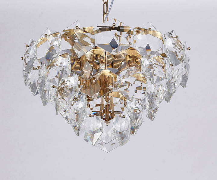 GL432C20BR Nine Light Chandelier
