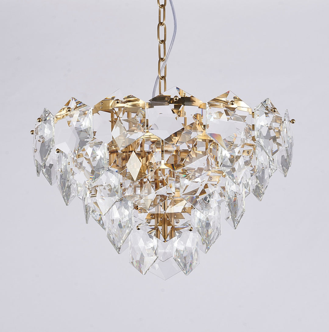 GL432C20BR Nine Light Chandelier