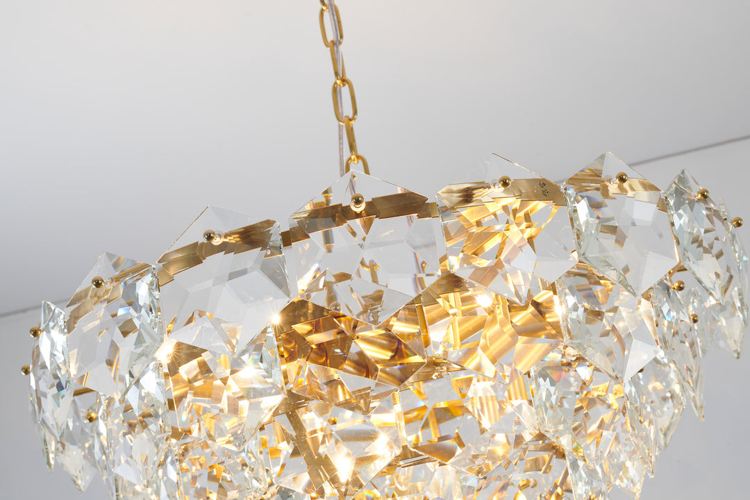 GL433C24G 12 Light Chandelier