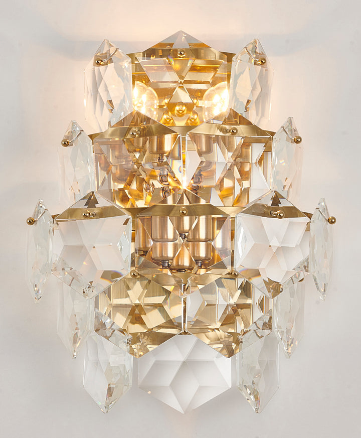 GL434W14G Three Light Wall Sconce