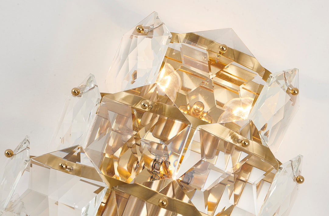 GL434W14G Three Light Wall Sconce