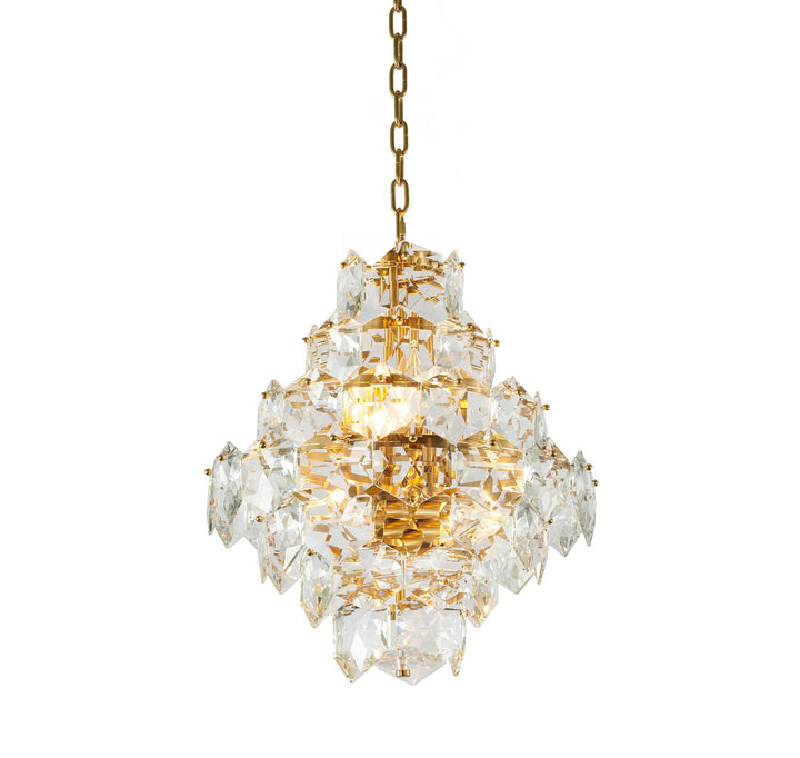 GL438C20BR Eight Light Chandelier