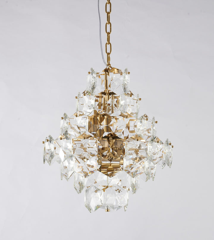 GL438C20BR Eight Light Chandelier