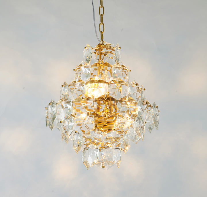 GL438C20BR Eight Light Chandelier