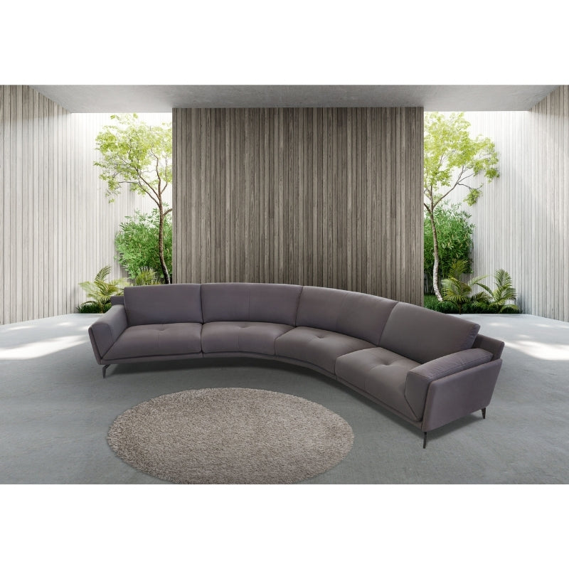 Glamour Curved Sectional