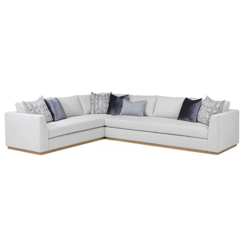 Greyson (Wood Base) 2pc Sectional