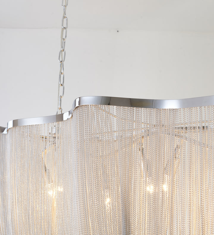 HO153C Eight Light Chandelier