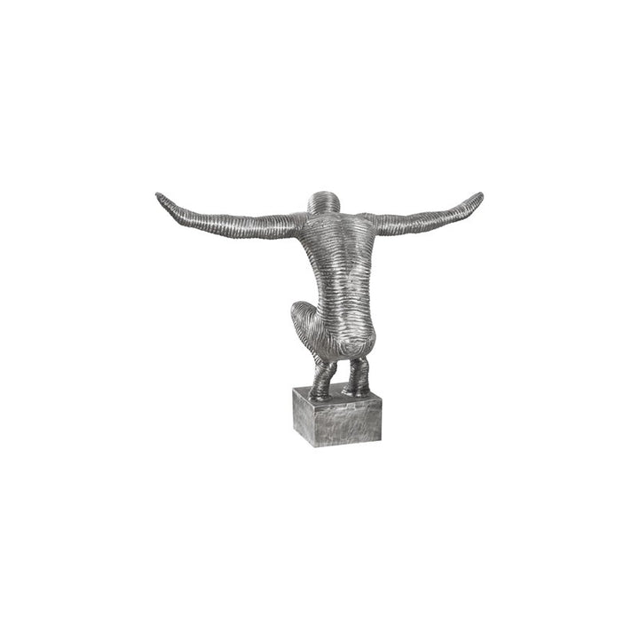 Outstretched Arms Sculpture, Aluminum, Small