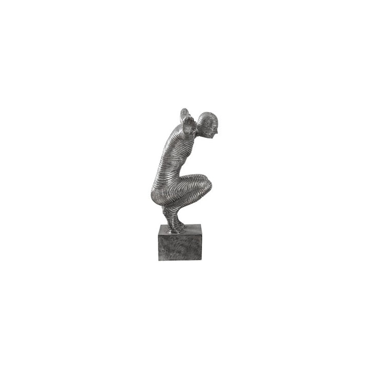 Outstretched Arms Sculpture, Aluminum, Small