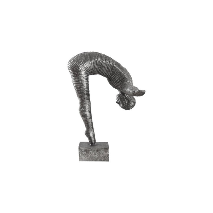 Diving Sculpture, Aluminum, Small