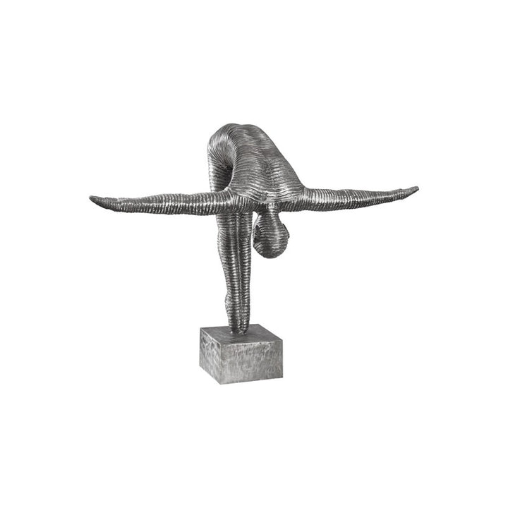 Diving Sculpture, Aluminum, Small