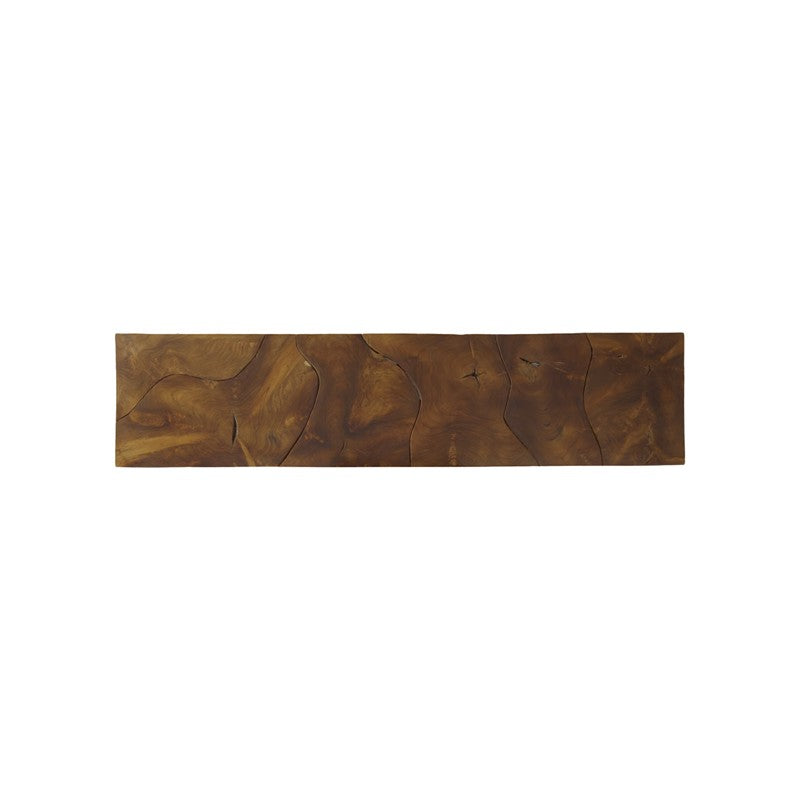 Teak Slice Console