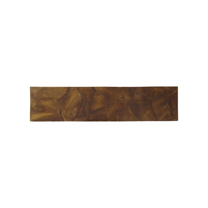 Teak Slice Console