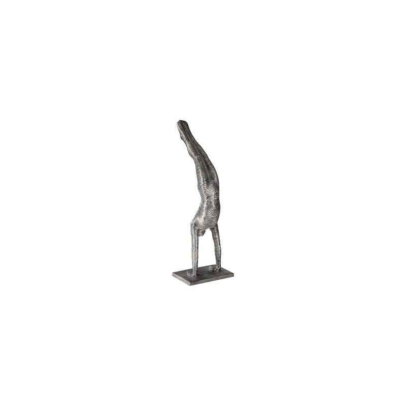 Handstand Sculpture, Aluminum
