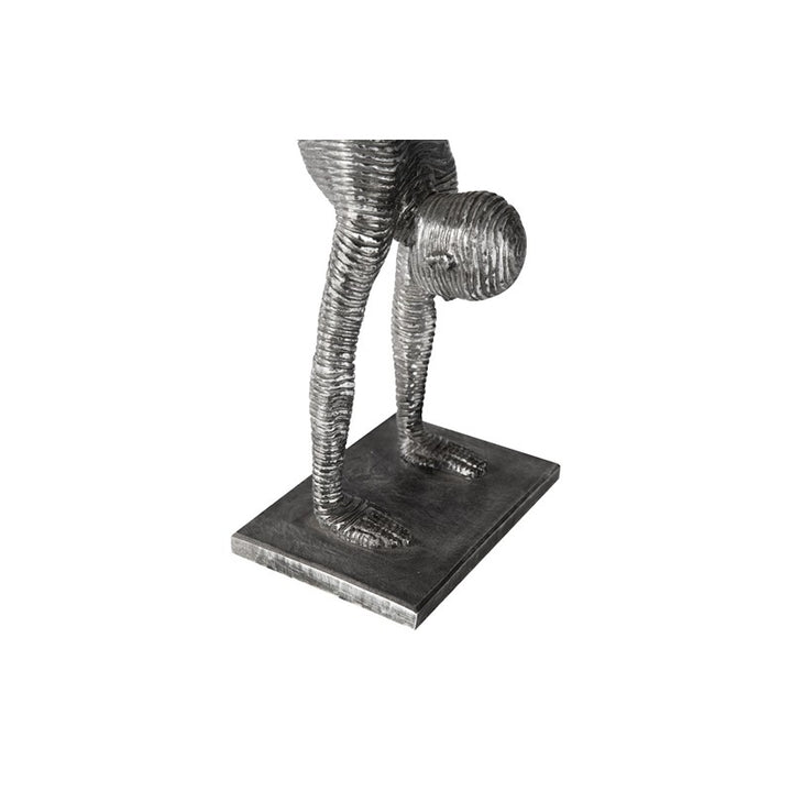 Handstand Sculpture, Aluminum