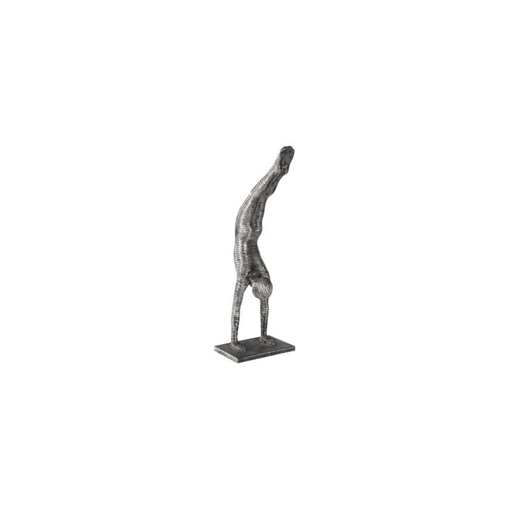 Handstand Sculpture, Aluminum