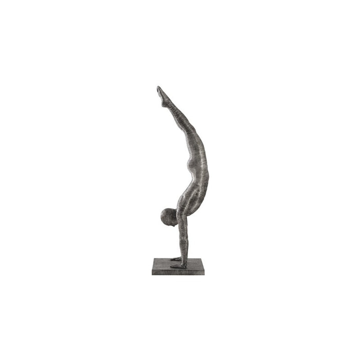 Handstand Sculpture, Aluminum