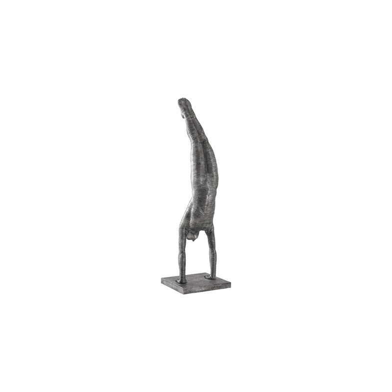 Handstand Sculpture, Aluminum