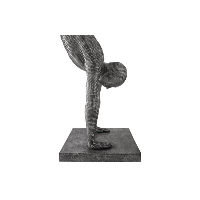 Handstand Sculpture, Aluminum