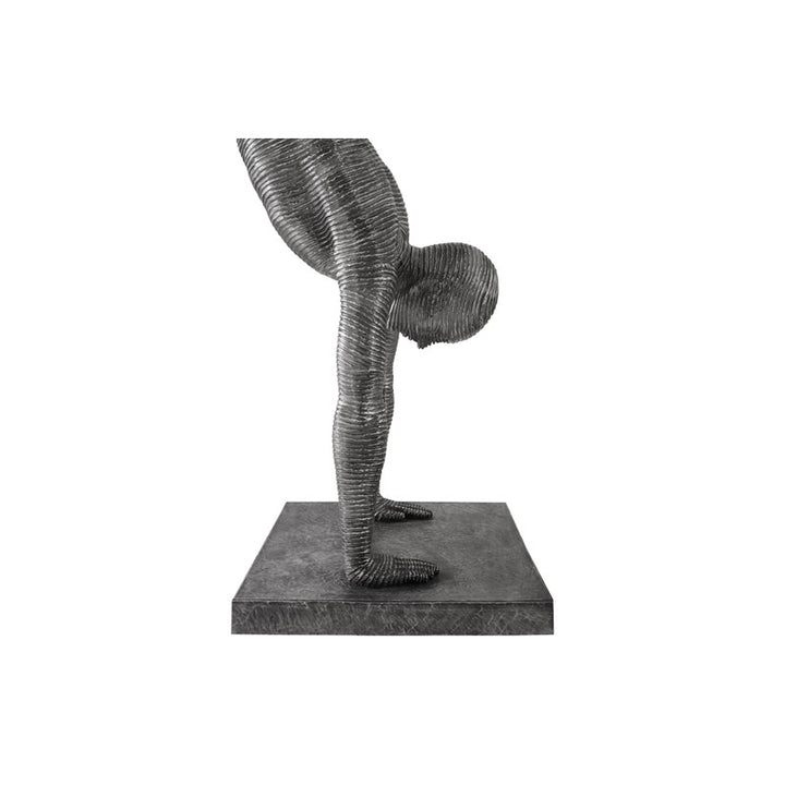 Handstand Sculpture, Aluminum