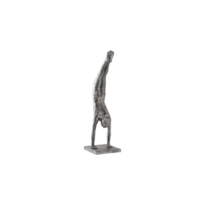Handstand Sculpture, Aluminum