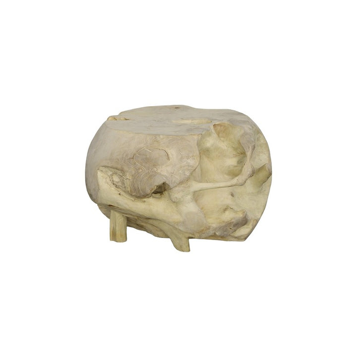 Teak Wood Ball Sculpture