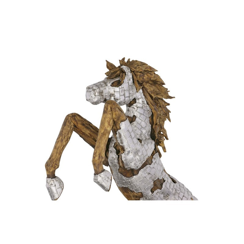 Mustang Horse Armored Sculpture