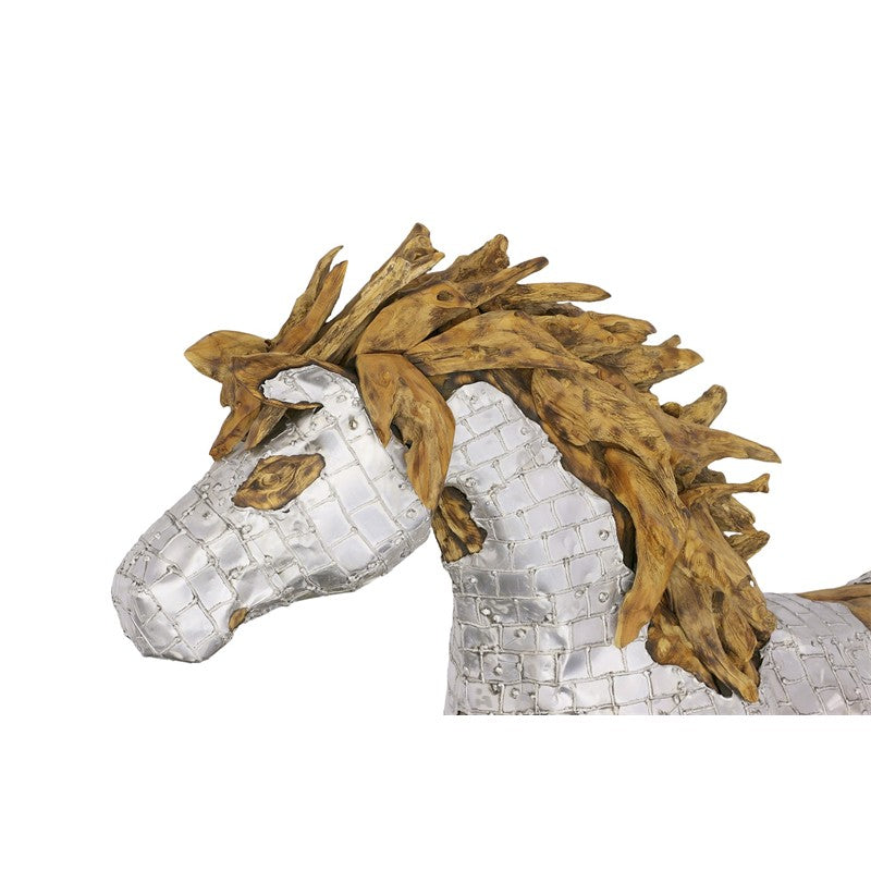 Mustang Horse Armored Sculpture