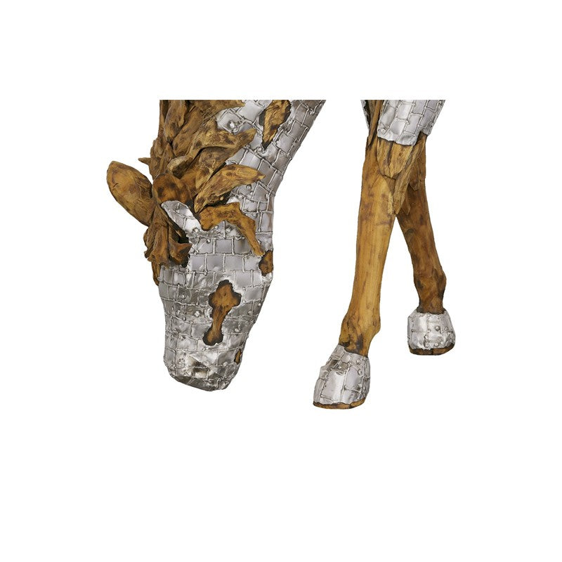 Mustang Horse Armored Sculpture