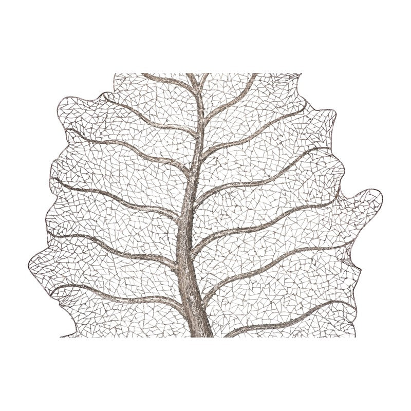 Metallurgy Leaf Wall Art