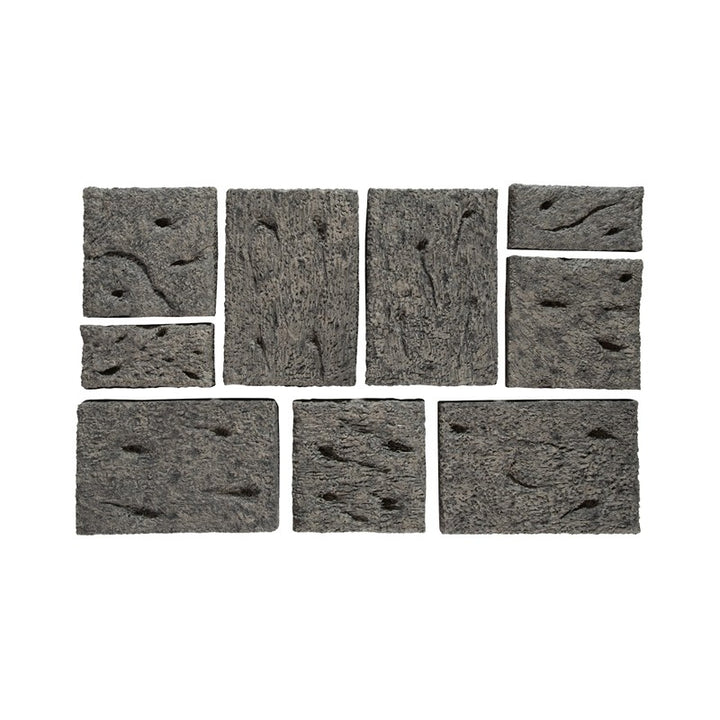 Etched Rock Puzzle Wall Tiles