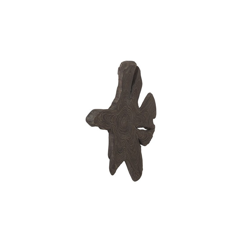 Freeform Teak Wall Slice