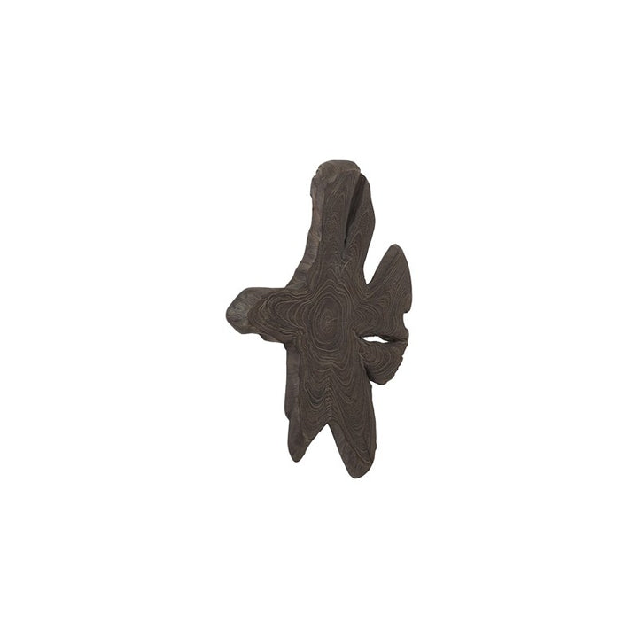 Freeform Teak Wall Slice