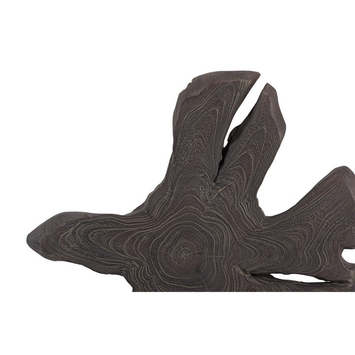 Freeform Teak Wall Slice