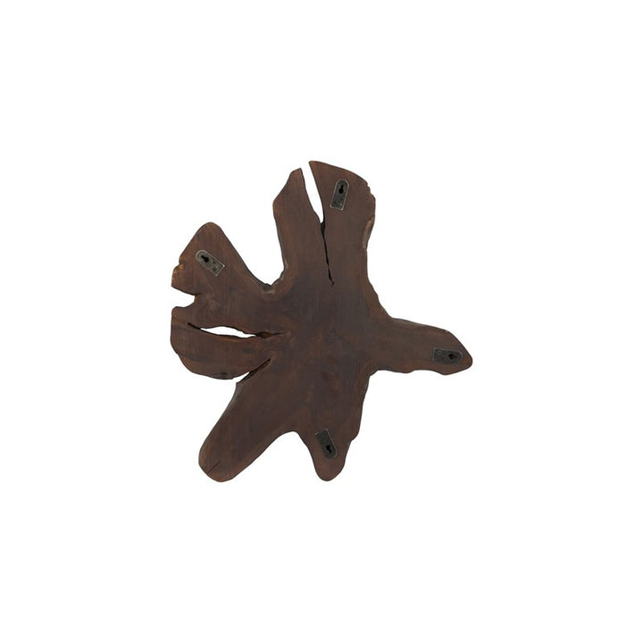 Freeform Teak Wall Slice