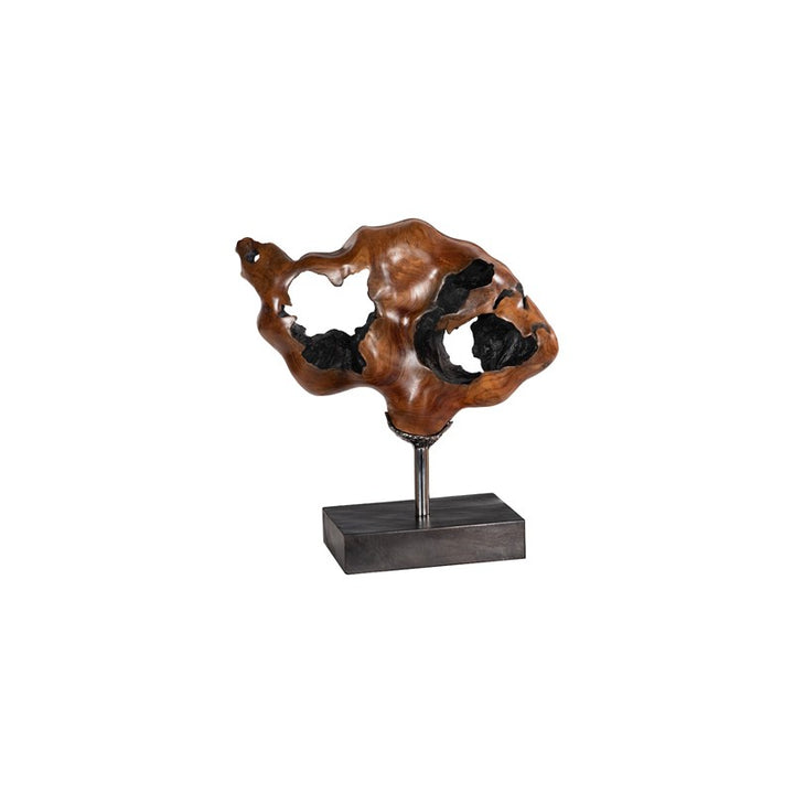 Metallurgy Wood Sculpture
